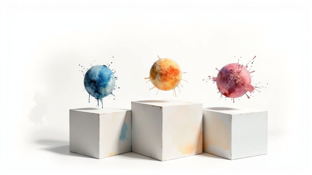 A split-screen image showing a messy room on one side and a beautifully redesigned AI version on the other.