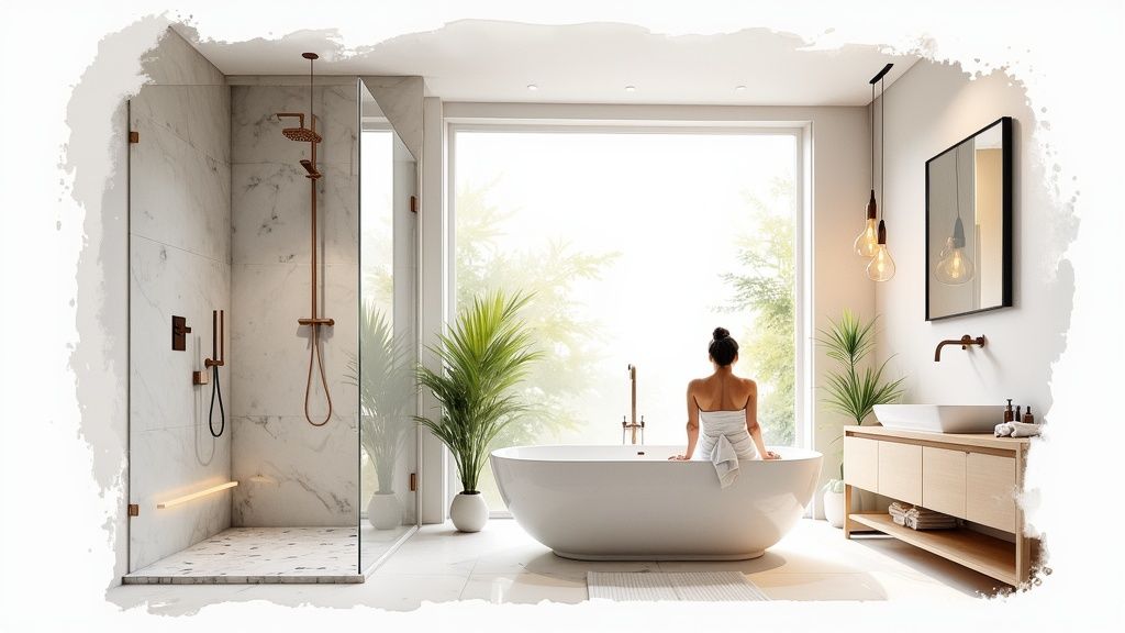 Master Bathroom Luxury Spa Conversion