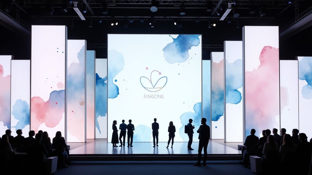 Branded LED Wall Displays and Digital Signage