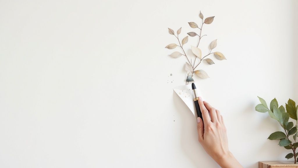Peel-and-Stick Wallpaper or Wall Decals