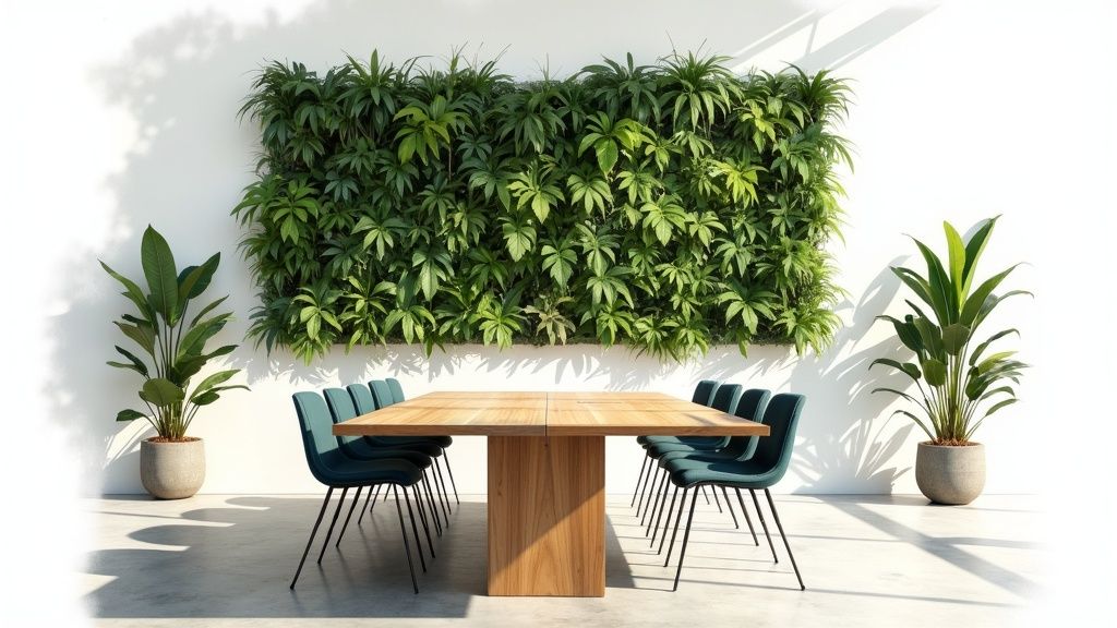 Biophilic Design Conference Room