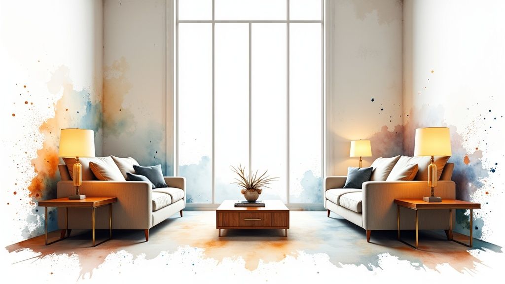 A Guide to Symmetrical Balance Interior Design