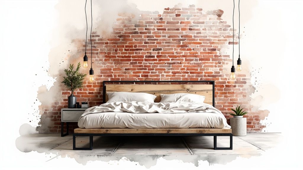 Top Industrial Bedroom Ideas for a Modern Loft Look