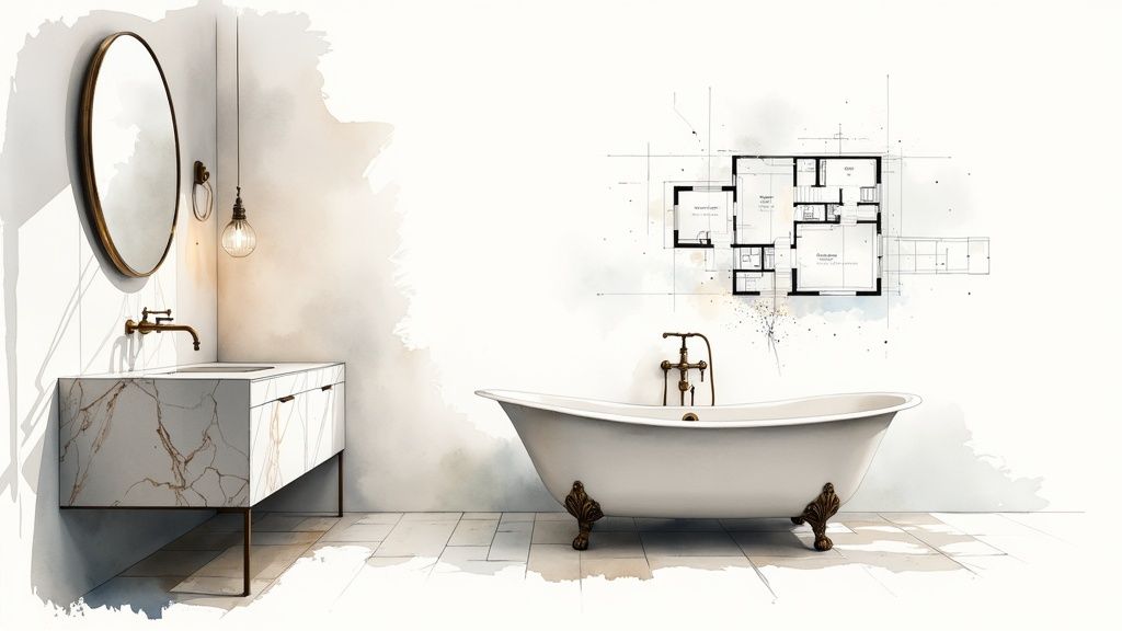 Your Guide to AI Bathroom Design