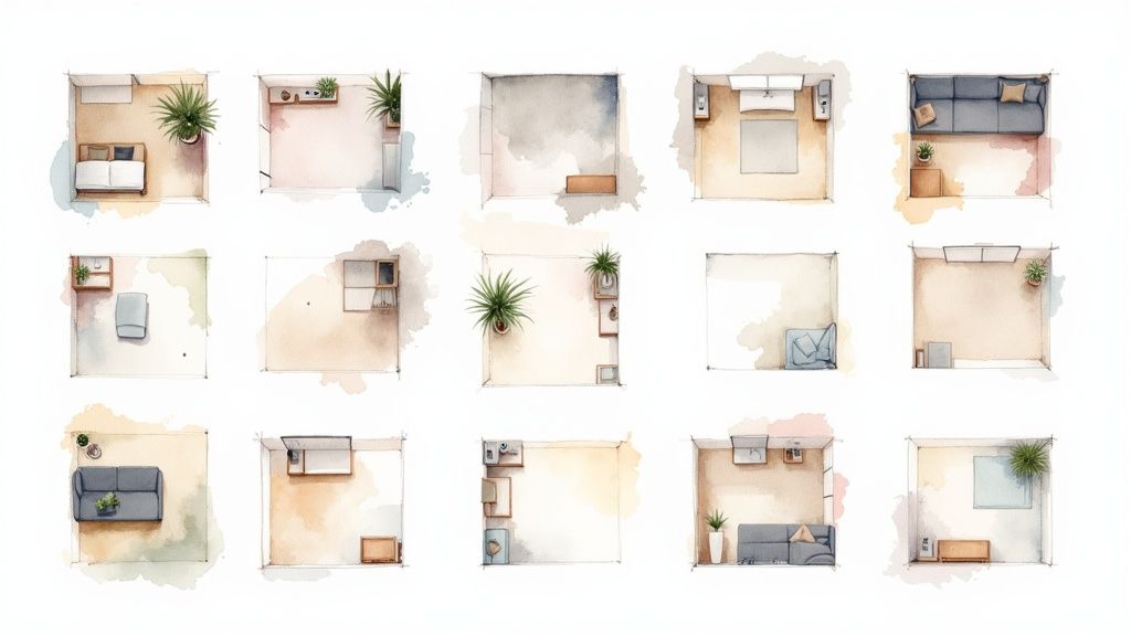 small apartment layouts: 10 clever ideas to maximize space