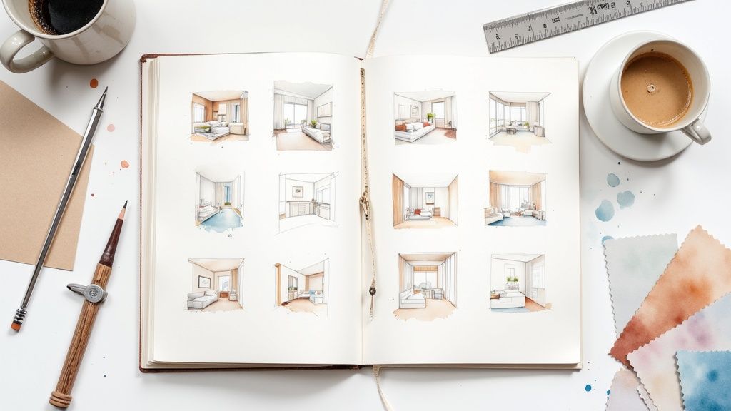 8 Essential Interior Design Sketches to Master in 2025
