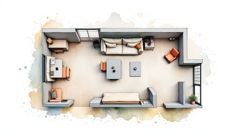 8 Inspiring Studio Apartment Layout Ideas for 2025