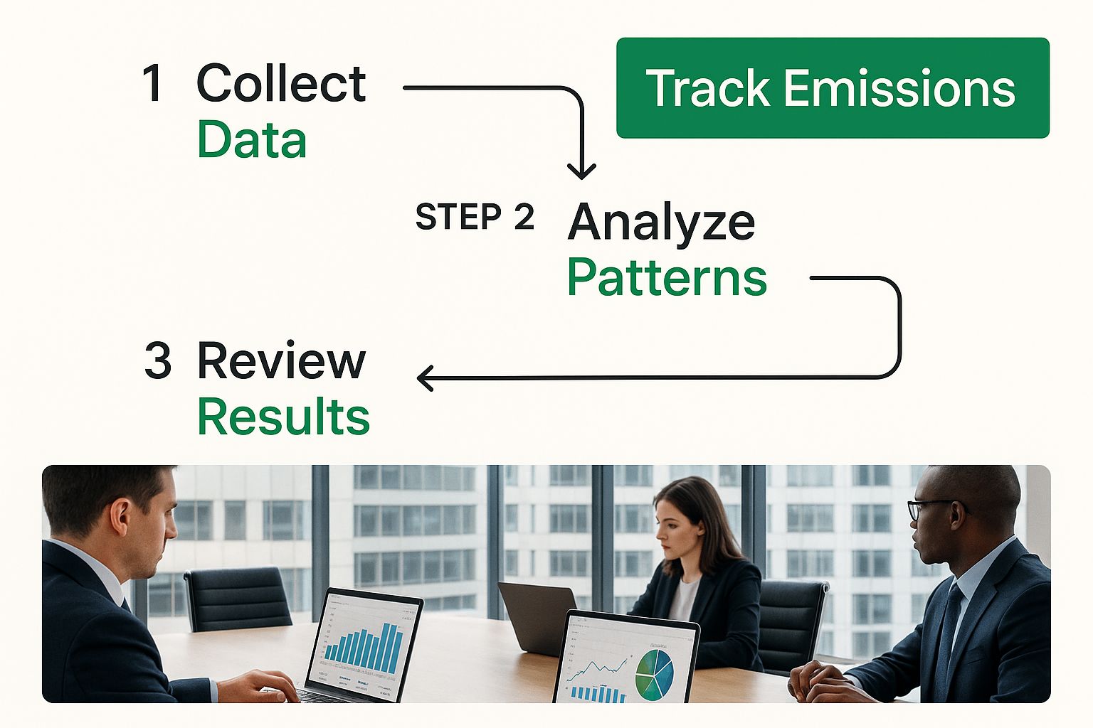 Infographic about Scope 3 emissions tracking