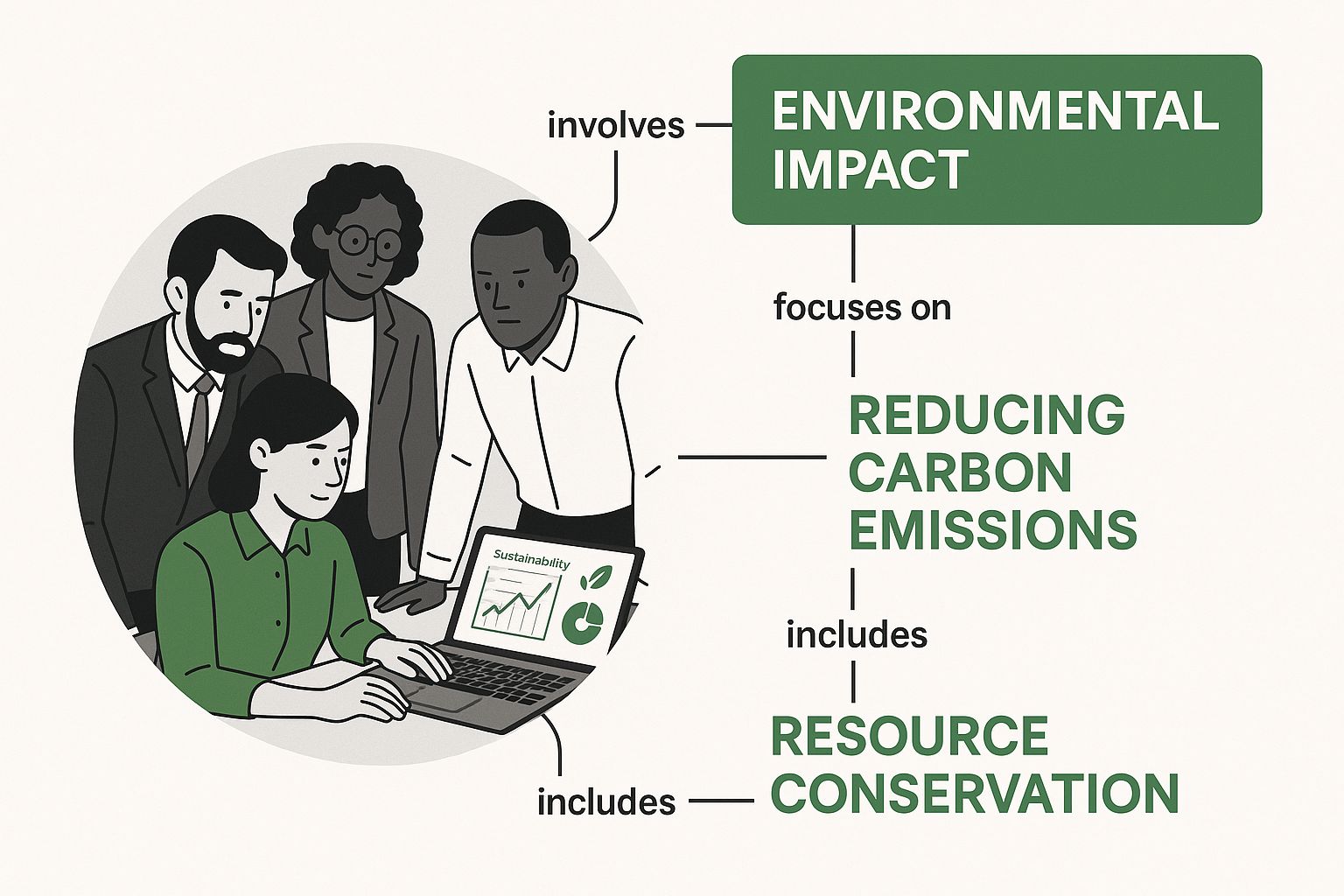Infographic about carbon compliance software