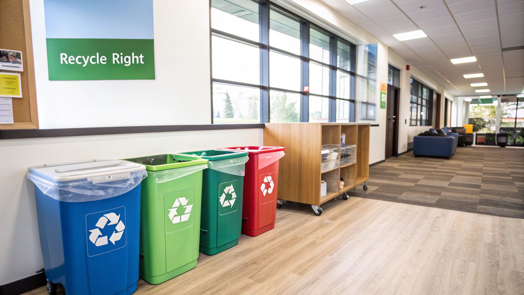 Implement a Comprehensive Recycling Program