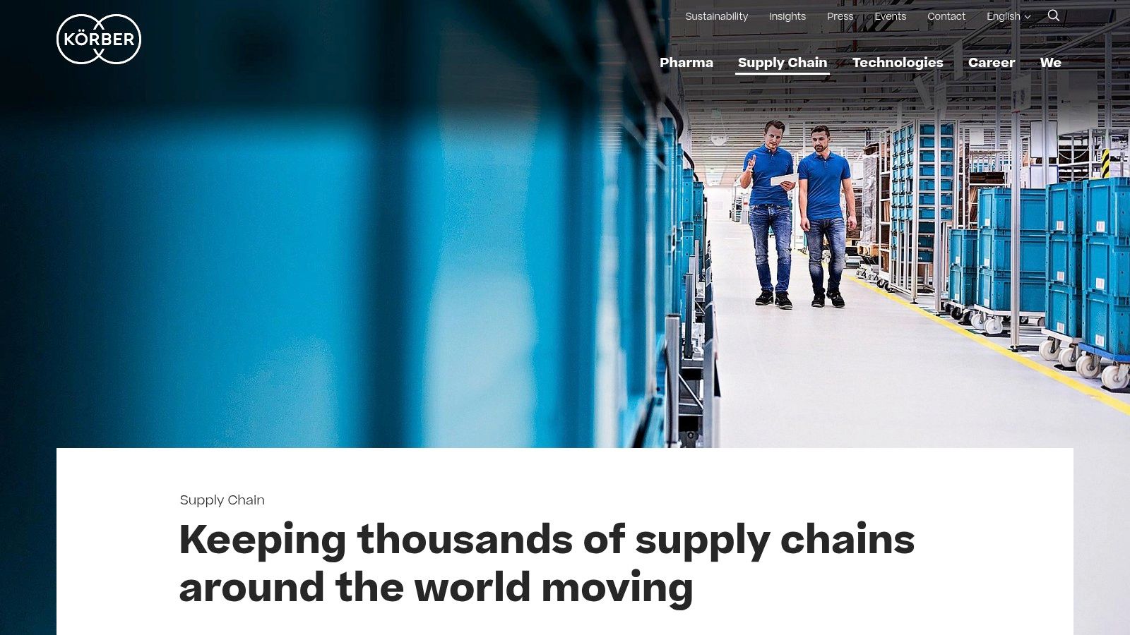 Körber Supply Chain (WMS portfolio)