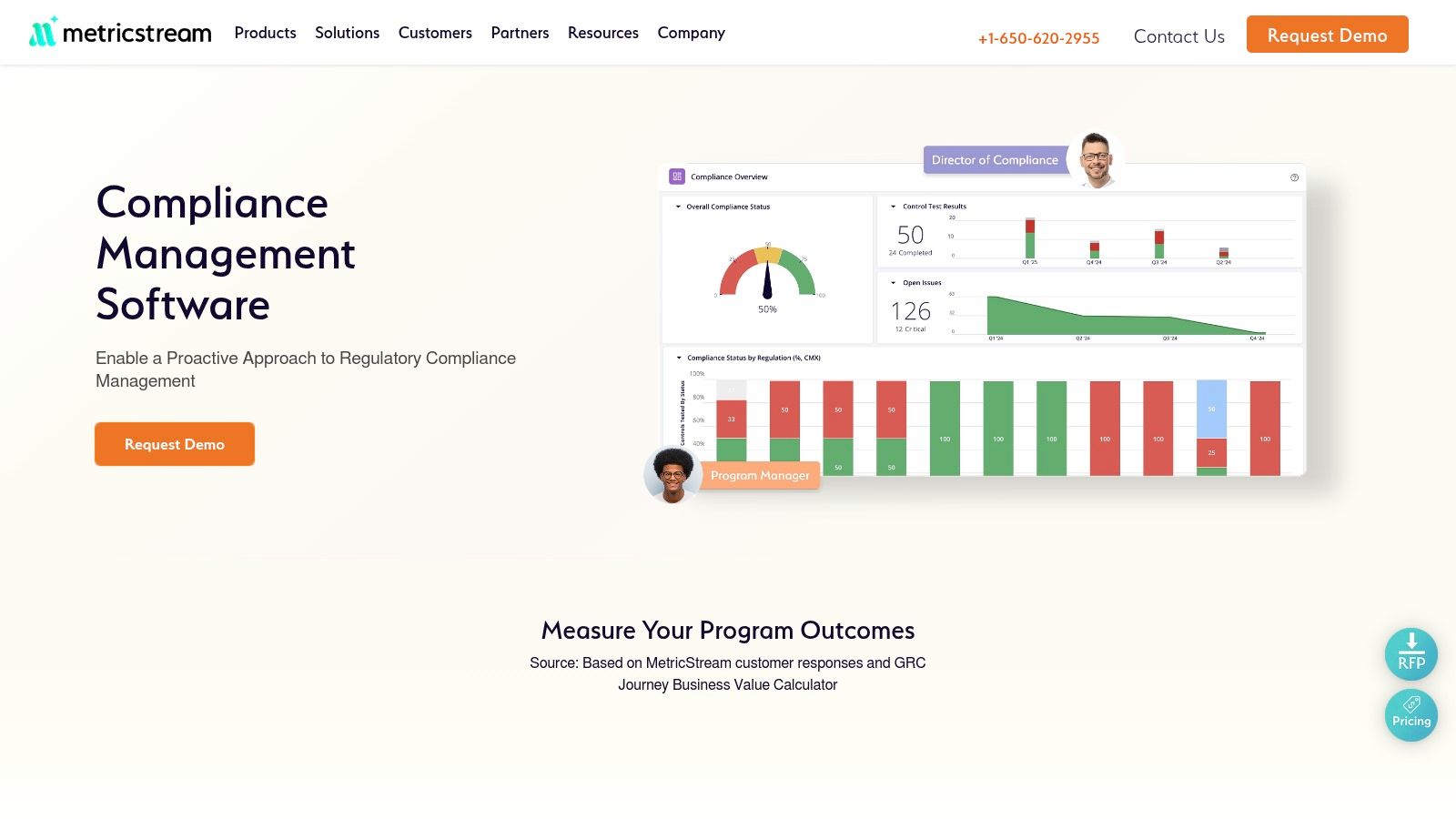 MetricStream – Compliance Management