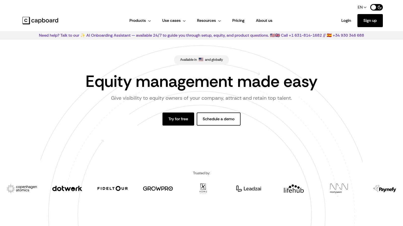 Capboard