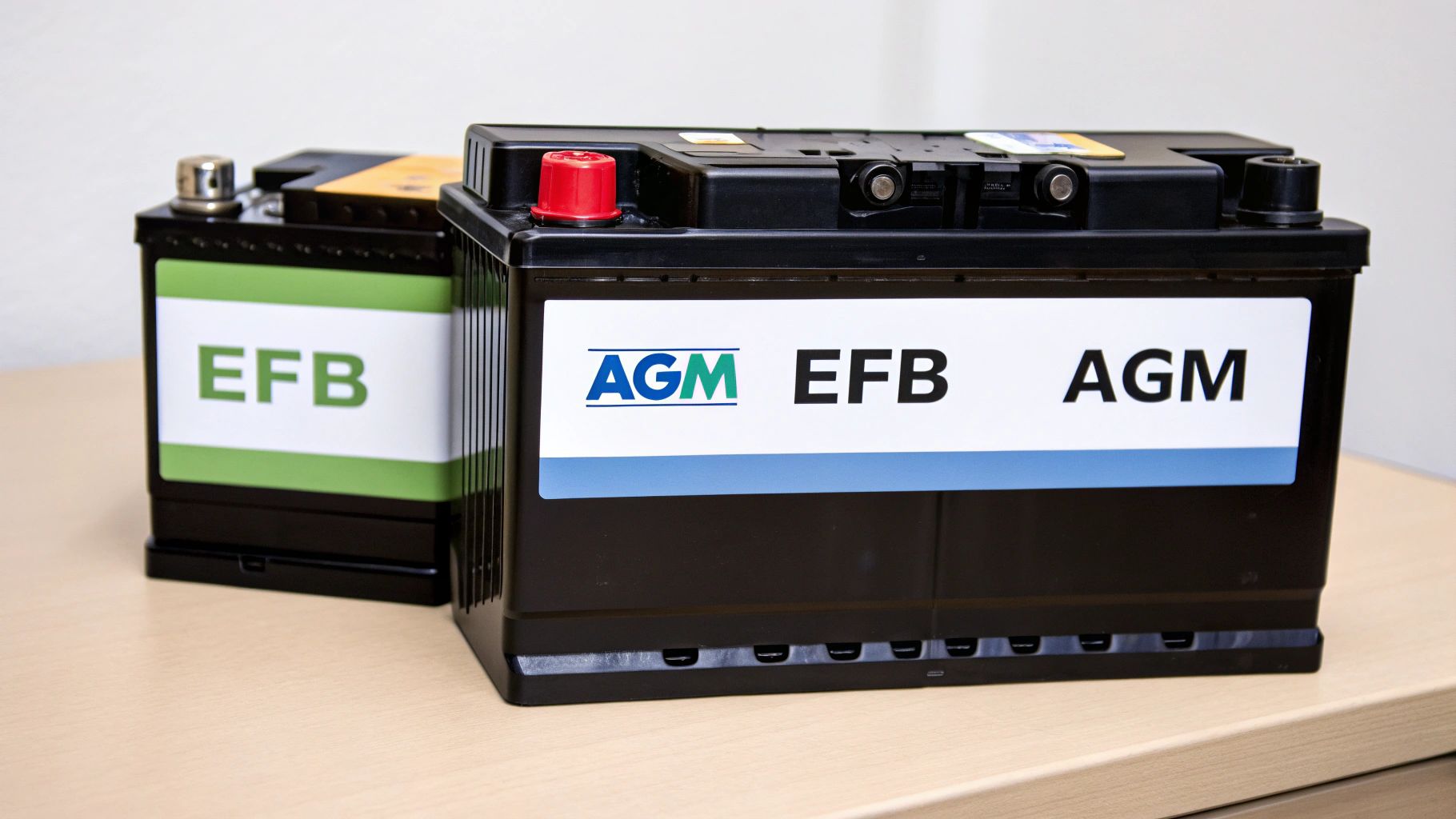 Сравнение аккумуляторов EFB и AGM