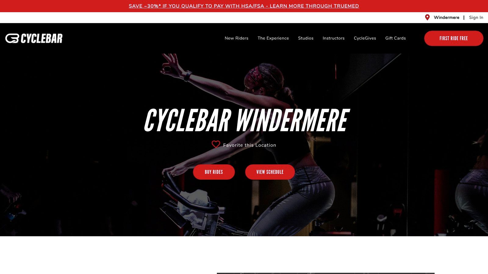 CycleBar Windermere