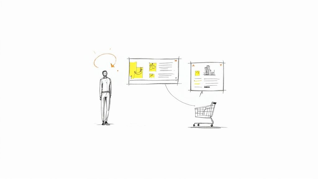 Gears and cogs moving together, representing ecommerce operations