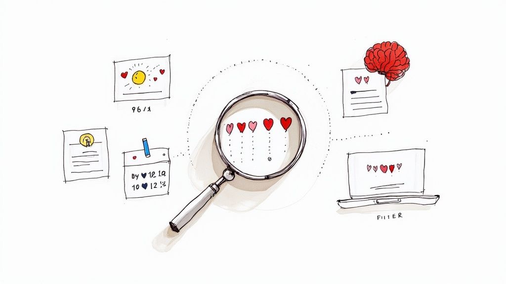 A collage of social media and marketplace logos like TikTok, Amazon, and Etsy.