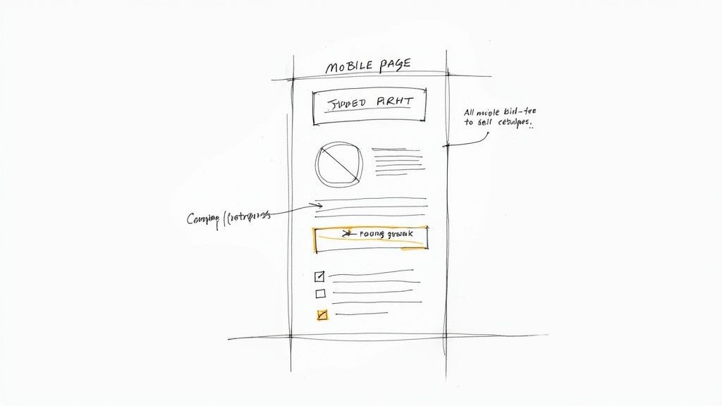 A diagram showing the various components of on-page and off-page SEO.