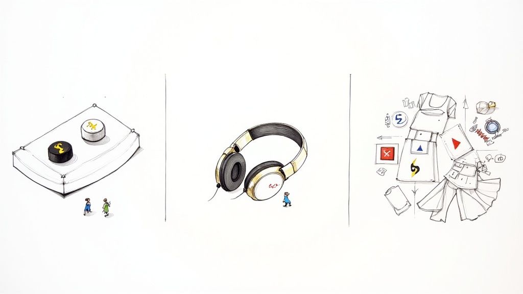 Custom mechanical keyboard with unique keycaps