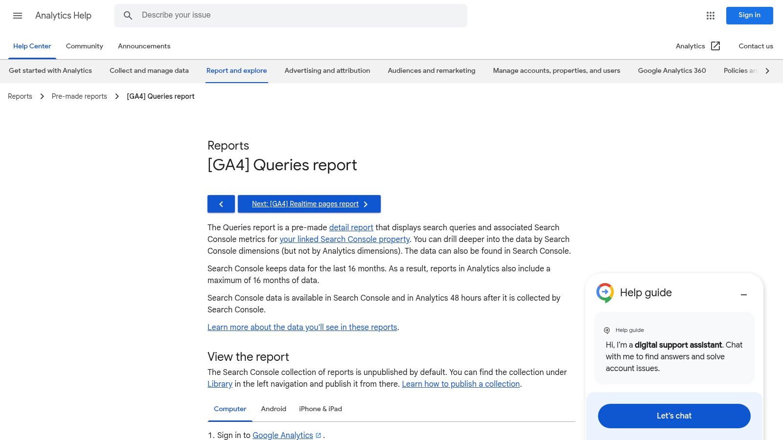 Google Search Console