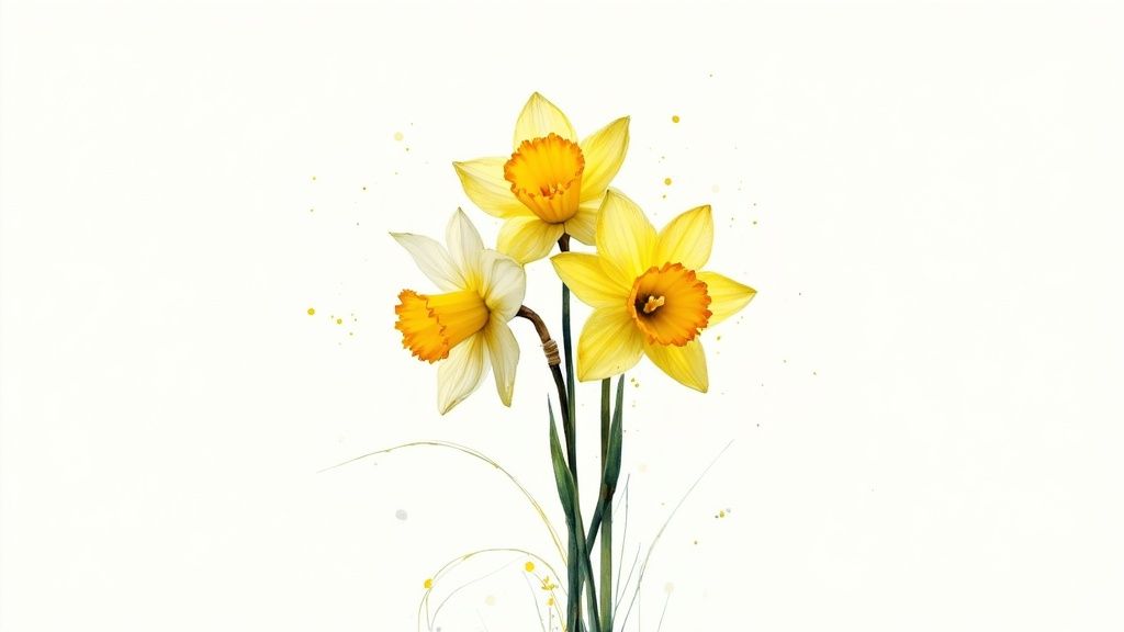 Daffodils (Narcissus)