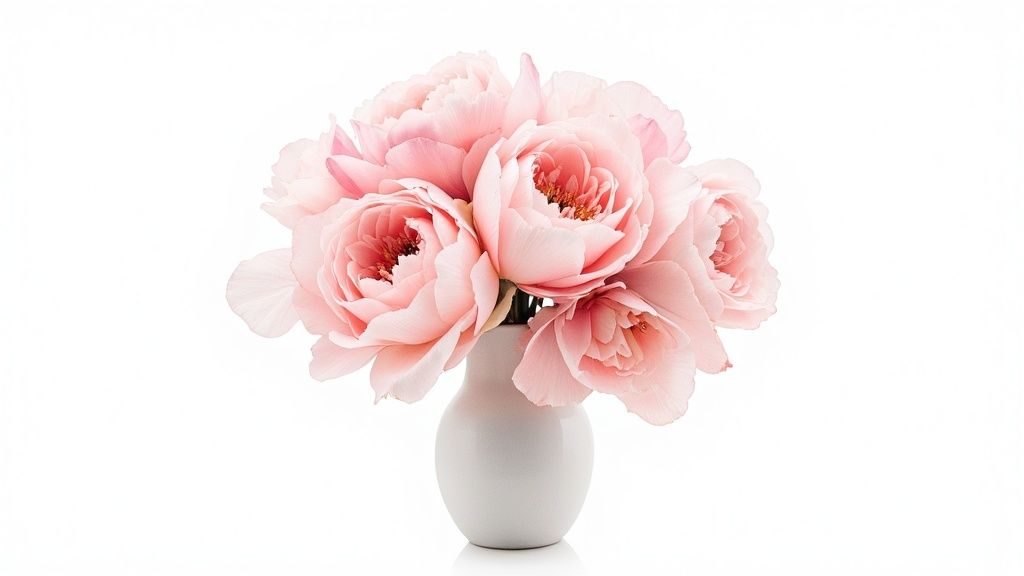 Monochromatic Flower Arrangements