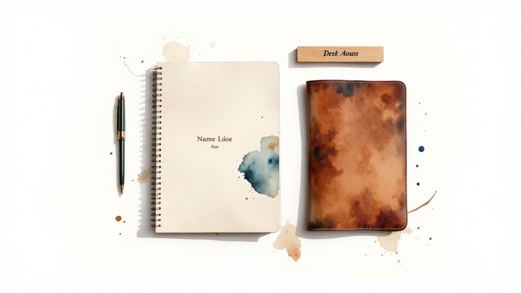 Personalized Desk Accessories