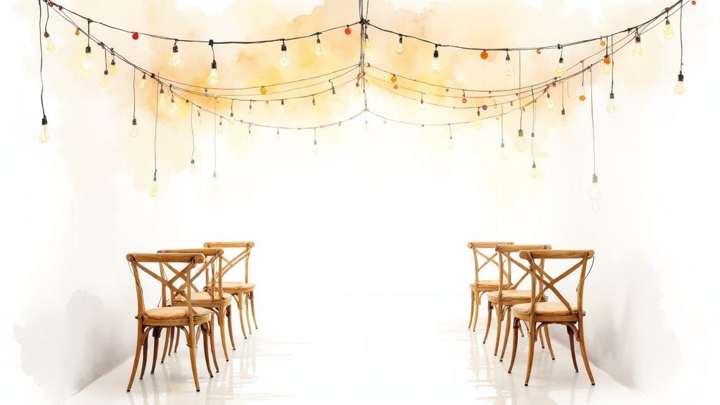 String Lights and Ambient Lighting