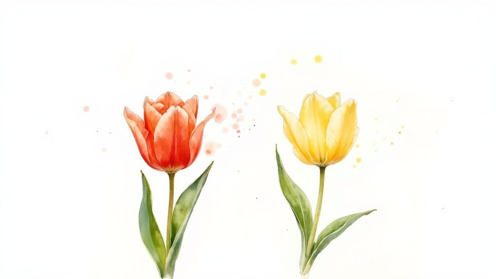 Tulips (Early-Blooming Varieties)