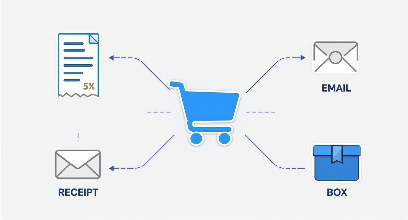 Infographic about what is a proof of purchase