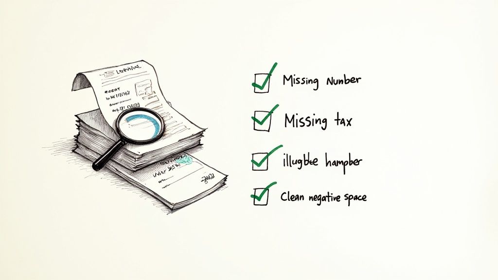 A red stamp saying "Mistake" on a financial document, highlighting the theme of avoiding errors.