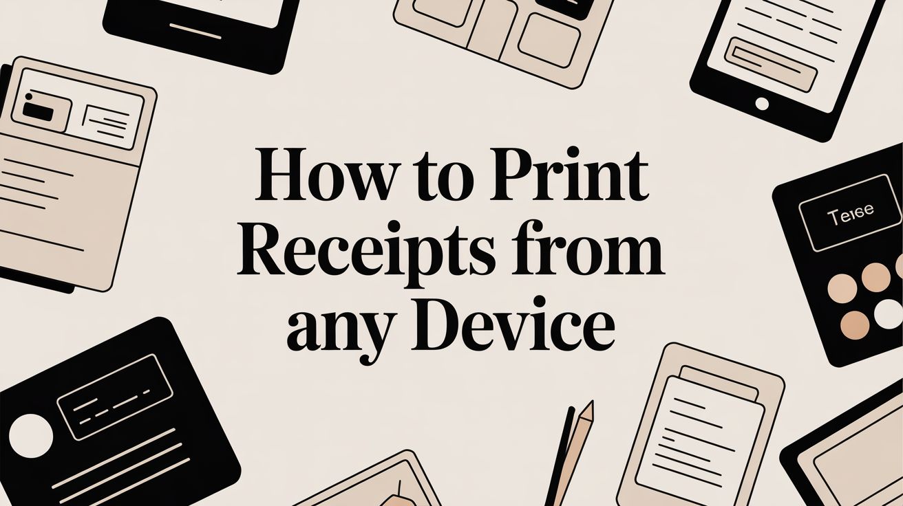 How to Print Receipts from Any Device