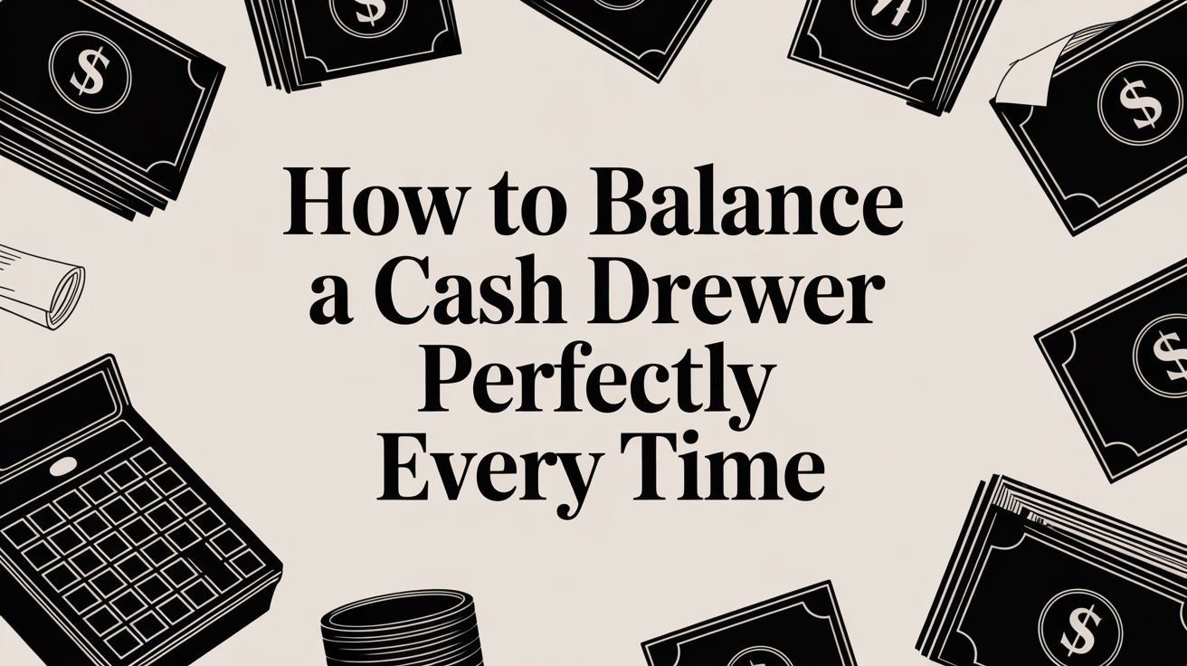 How to Balance a Cash Drawer Perfectly Every Time