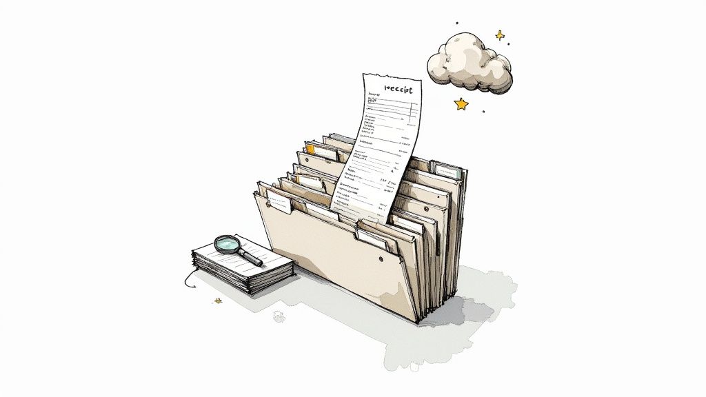 Maintain Organized Receipt Systems