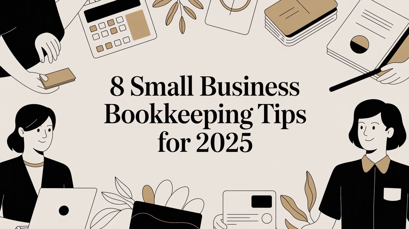 8 Small Business Bookkeeping Tips for 2025