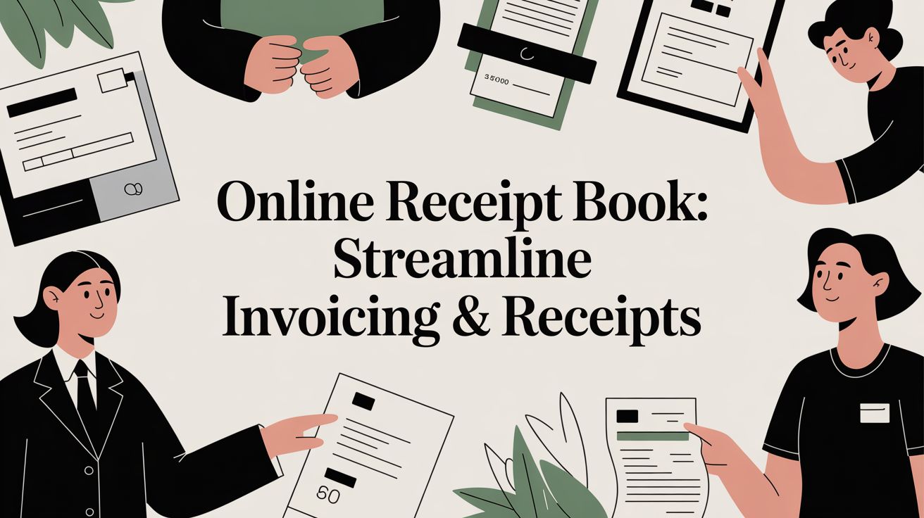 online receipt book: Streamline Invoicing & Receipts