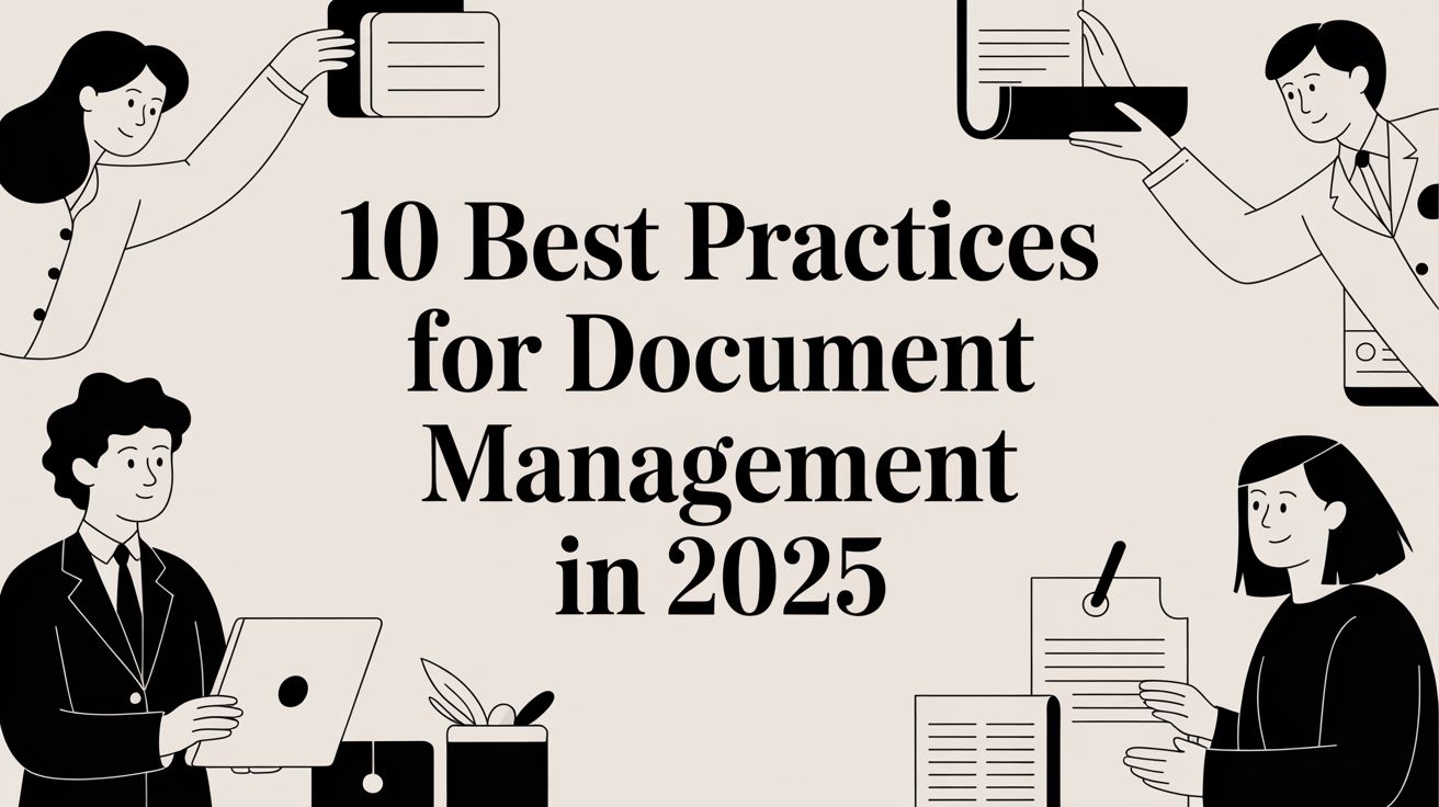 10 Best Practices for Document Management in 2025