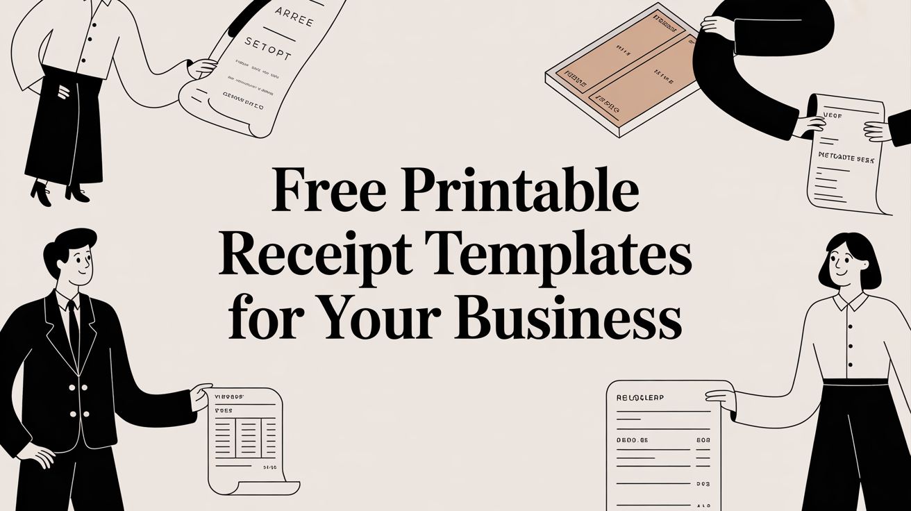 Free Printable Receipt Templates for Your Business