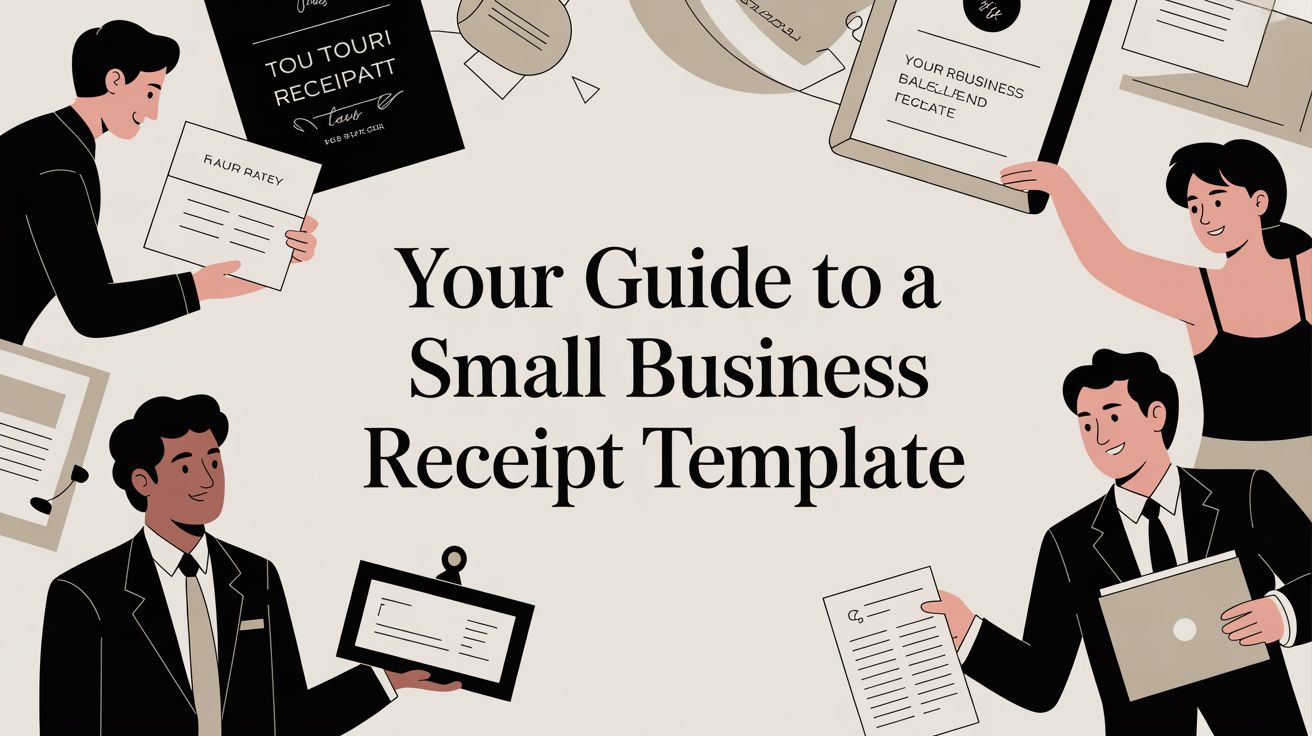 Your Guide to a Small Business Receipt Template