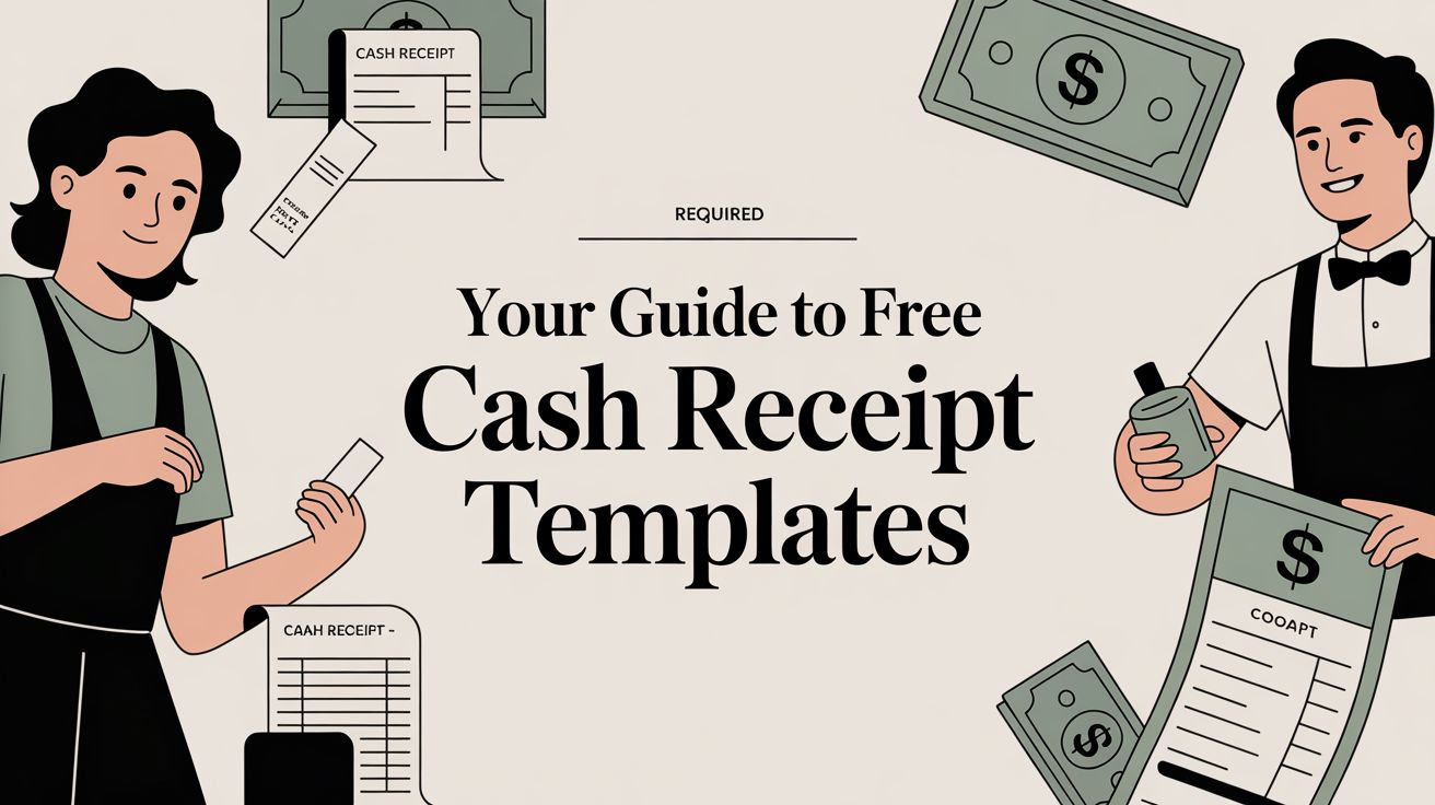 Your Guide to Free Cash Receipt Templates