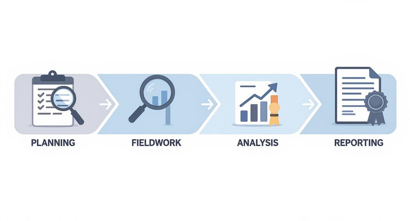 Infographic about audit in uae