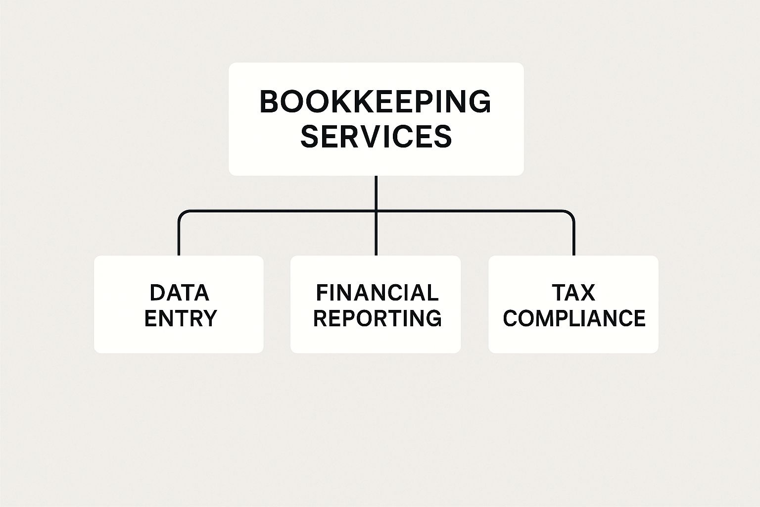 Infographic about bookkeeping services dubai