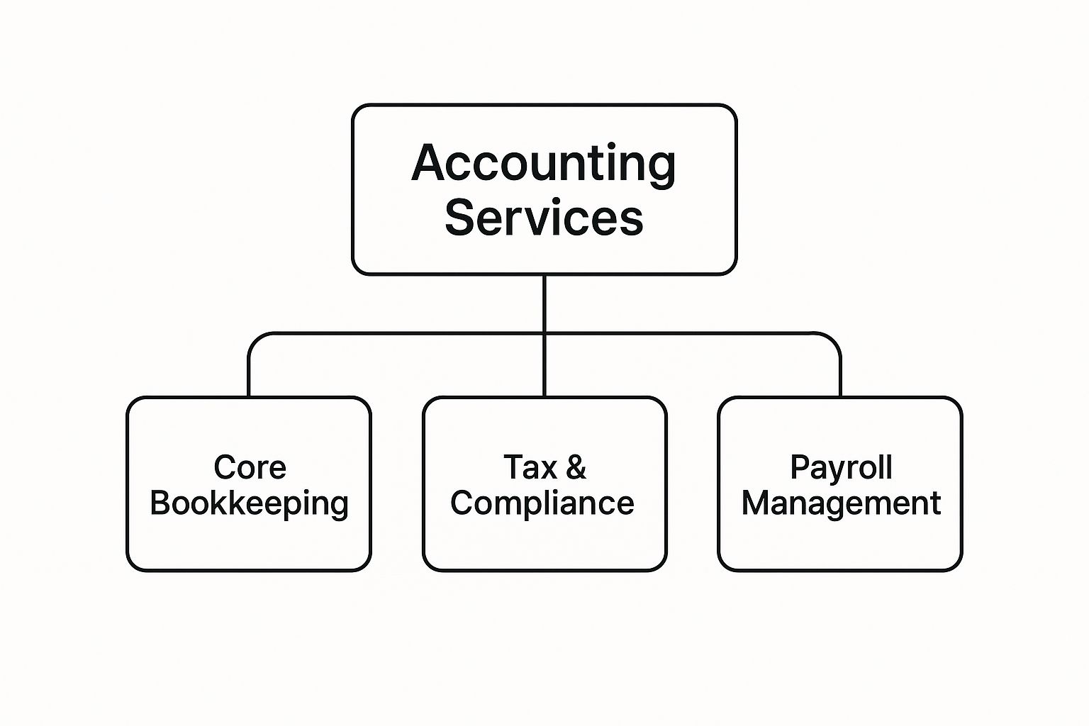 Infographic about accounting and bookkeeping specialists in uae