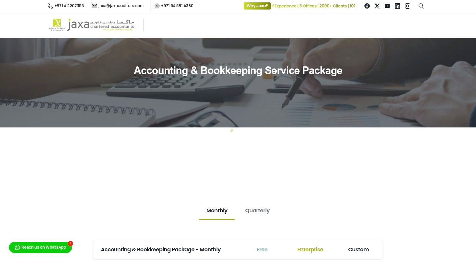 JAXA Chartered Accountants (Dubai)