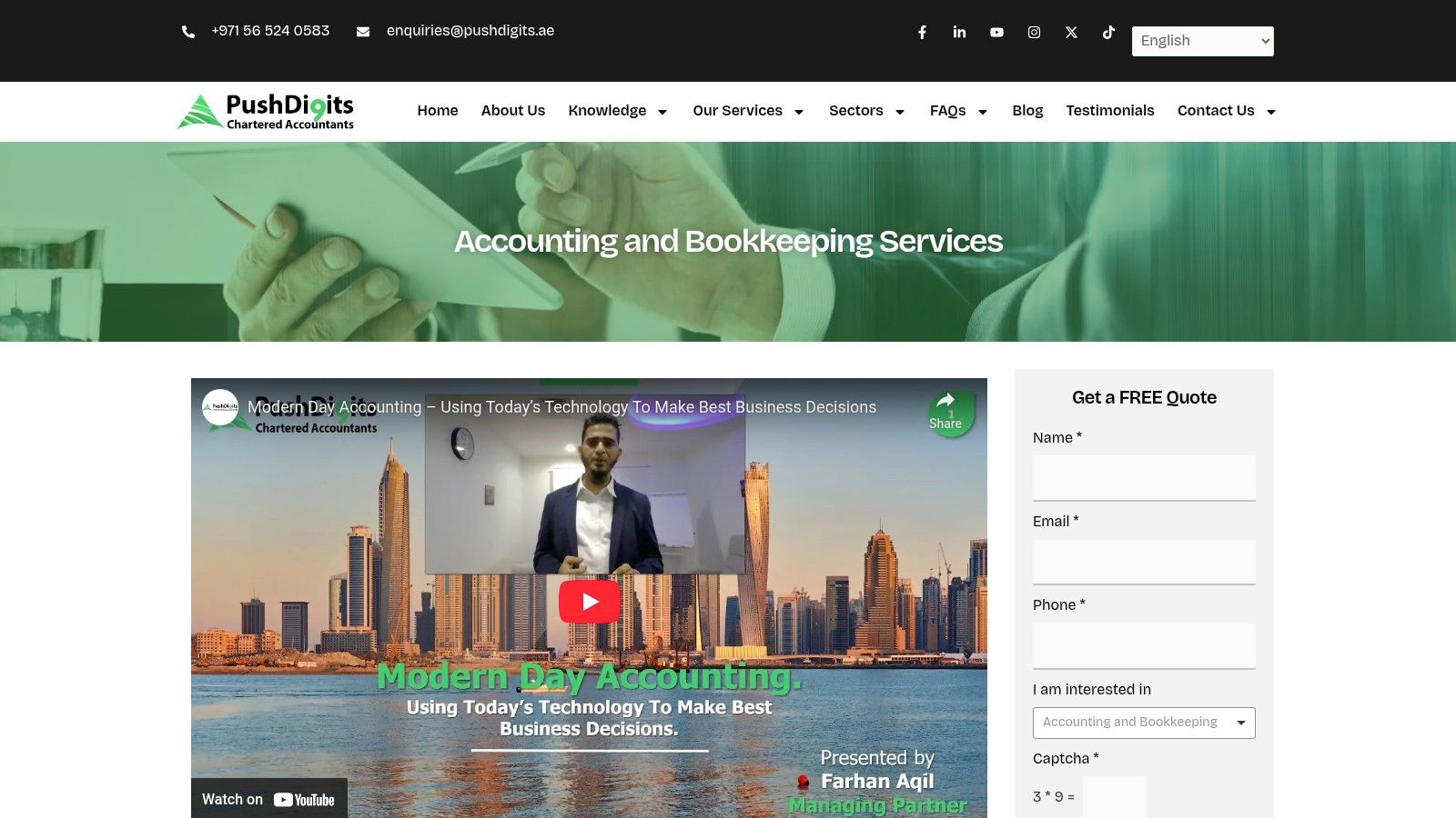 Push Digits Chartered Accountants