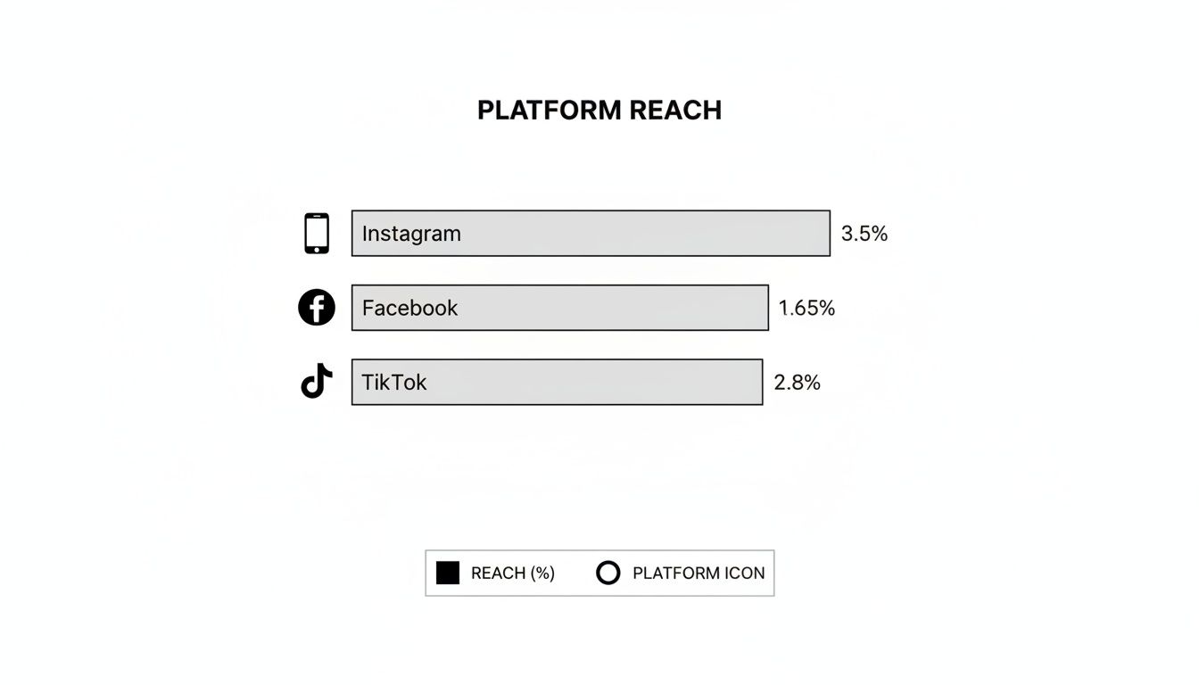 Infographic about social content strategy