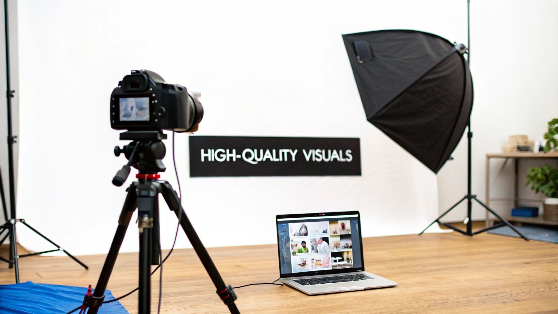 Invest in High-Quality Visuals and Multimedia