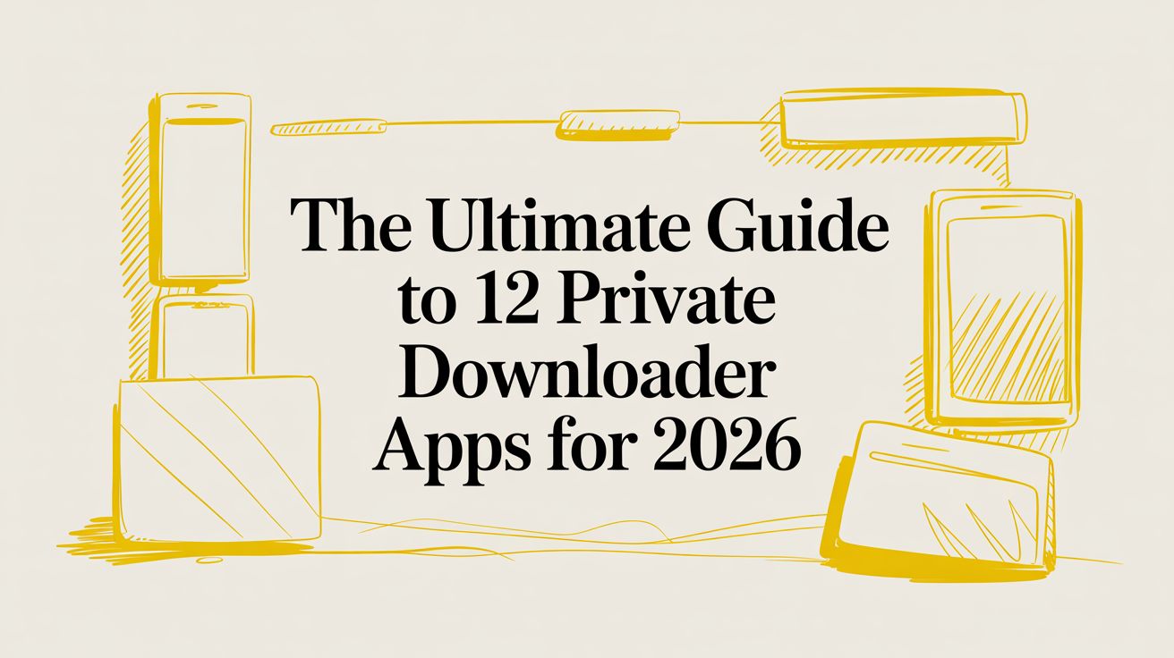 The Ultimate Guide to 12 Private Downloader Apps for 2026