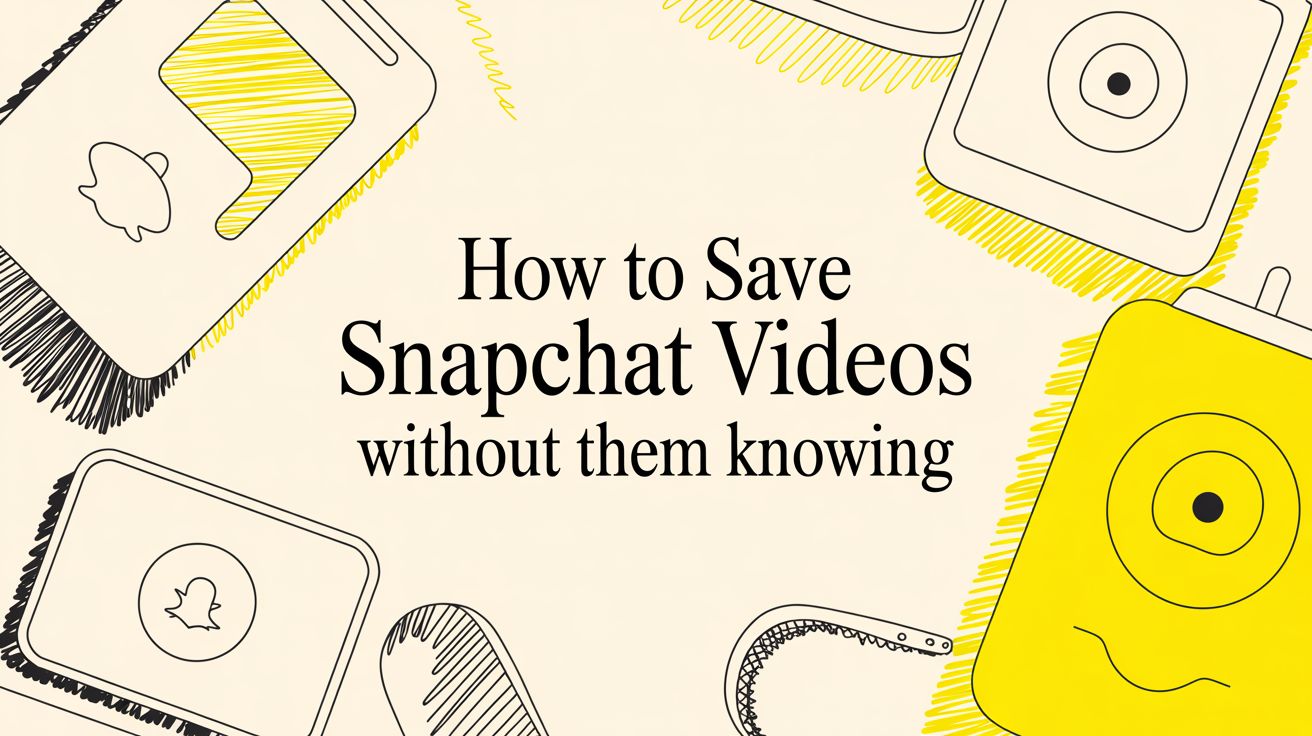 How to Save Snapchat Videos Without Them Knowing