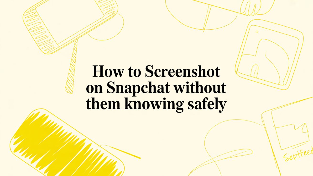 How to Screenshot on Snapchat Without Them Knowing Safely
